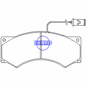 DAF 45 IVECO Zeta モデル 10-14AS 12-14 12-16AS 15-14 18-14 ブレーキパッド FMSI:7930-D494 OEM:1906070 FCV503 TRW:GDB5054 WVA:29017 29024 29026、F494